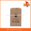 china supplier wholesale kraft paper material greaseproof packaging for fries